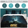 thumbnail image 5 of Transformers 3-Piece Comforter Set for Bedroom, Transformers Bedding Set for Kids Adults, Soft Microfiber Duvet Cover Set with Zipper Closure, 1 Duvet Cover + 2 Pillow Covers, 5 of 8
