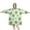 Green Highland Cow, variant on Beige Buffalo Skull Cactus Pattern Wearable Oversized Blanket,Wearable Blanket Hoodie for Adults,Cozy Hooded Blankets with Super Pockets,Super Warm Fuzzy Pullover for Women & Men
