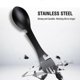 thumbnail image 4 of 2 Pieces Multifunctional Stainless Steel Fork Spoon, 5 in 1 Spork Camping Cutlery, Suitable for Camping, Traveling, Hiking, 4 of 5