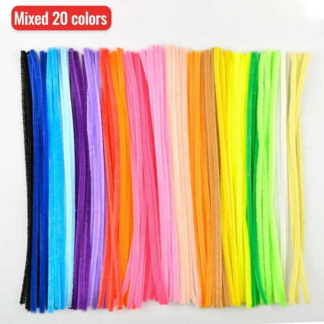 100 Pcs Multiple Colored Twisting Rod DIY Material Package Wholesale Simulation Strips Folding Rod Twisting Rod Material Flower
