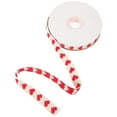 thumbnail image 3 of FONDOTIN festival craft ribbon Ribbon for Women Red Cake Decoration Christmas 1 Roll, 3 of 8