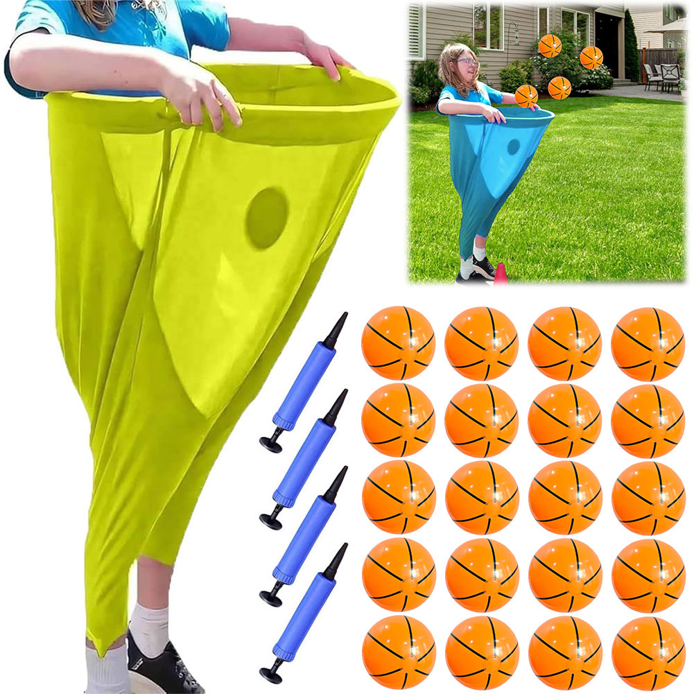 Granny Pants Yard Game Set Freaky Party Games Pants Lawn Games For Adults Sport Supplies (4set 20 balls)