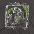 thumbnail image 2 of Beetlejuice Here Lies Women's T Shirt, Charcoal, 2X-Large, 2 of 6