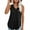#1 Black, variant on IWEMEK Women Tank Tops Sleeveless Side Slit Tunic Top Comfortable Eyelet Chic Shirts Green Loose Casual Blouse 2025