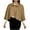 Khaki, variant on Women's Wool Blend Poncho Pea Coats One Button Lapel Fall Winter Dressy Cape Sleeve Short Cloak Black Free Size