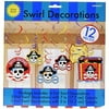 Pirates Treasure Swirl Party Confetti Value Pack (12 Piece), Multi