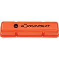 thumbnail image 3 of Proform 141-784 Valve Covers Stamped Steel Tall Orange with Bowtie Logo Fits select: 1967-1986 CHEVROLET CAMARO, 1969-1986 CHEVROLET C10, 3 of 4