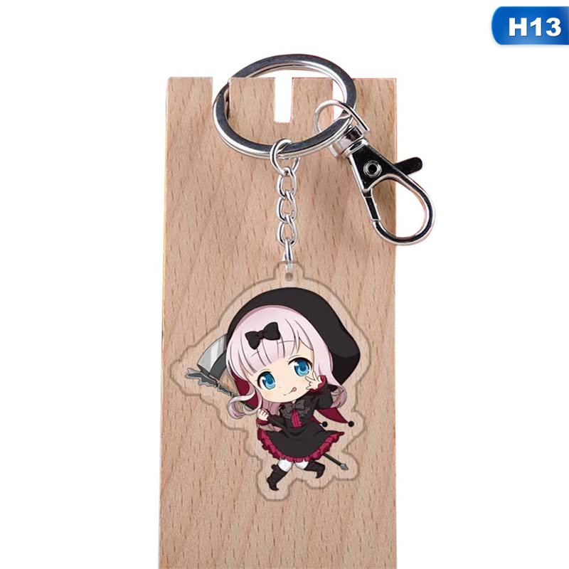 Akoada Akoada 1 Pcs Anime Kaguya Sama Love Is War Key Chain Fujiwara Chika Shinomiya Kaguya Keychain Double Sided Pendant Keyring Walmart Com Walmart Com