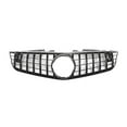 thumbnail image 3 of Car Front Hood Grille Racing Grill For Mercedes-Benz SL-Class R230 SL500 SL550 SL600 2008-2012 Upgrade GT Style ABS Grills, 3 of 7