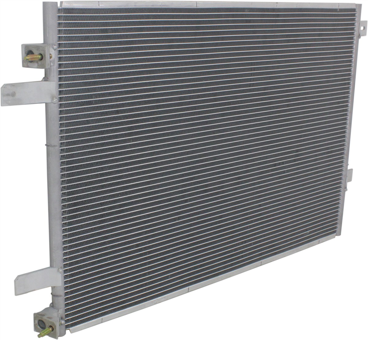 A/C Condenser Compatible with 2008-2010 Ford F-250 Super Duty, 2008-2010 Ford F-350 Super Duty, 2008-2010 Ford F-450 Super Duty, 2008-2010 Ford F-550 Super Duty Aluminum Core