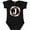 AB-Black, variant on Inktastic Monogram Letter J Floral Rose Wreath Girls Baby Bodysuit