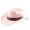 1-Light Pink345, variant on XIAOCHA Star‑Studded Hat Band Suede Cowboy Hat for Women Solid Wide Brim Outdoor Western Hat Rodeo Party Cowgirl Hat,Wine