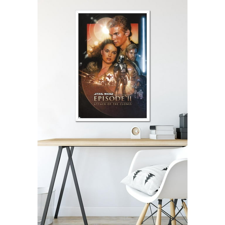 Star wars II Movie Attack Of The Clones Wall Art Home Decor - POSTER 20x30