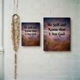 thumbnail image 5 of Be Still and Know Wall Decor, Psalms 46 10 Canvas Print, Be Still and Know Wall Art, Ready To Hang for Living Room Home Wall Decor 11x14, 5 of 6