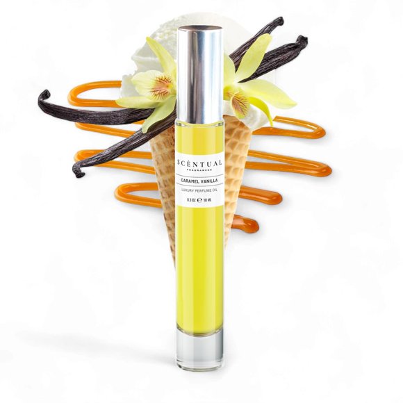 Aceite perfumado Scentual Fragrances Caramelo Vainilla 10 ml