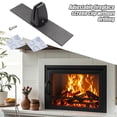 thumbnail image 4 of YIGSECU Adjustable Fireplaces Screen Clamp Heat Resistant Metal Brackets Fireplaces Screen Holder For Stable No Drill Installation, 4 of 8