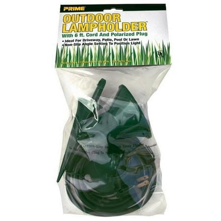 Prime FLH10506 Green Floodlight Holder- 6 ft.