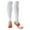 White, variant on AWZXDE Women's Copper Fiber Long Compression Socks for Running Hiking Travel Solid Color Support and Comfort in Outdoor Activities Black,L