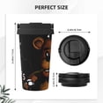 thumbnail image 4 of Saiise Five Nights At Freddy'S Print Travel Coffee Mug 16oz,Insulated Coffee Mug to Go,Reusable Coffee Travel Mug with Seal Lid,Vacuum Stainless Steel Coffee Cups for Hot/Ice Coffee Tea, 4 of 8