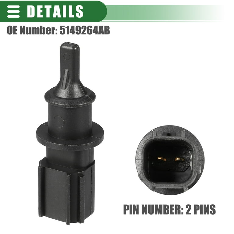 Ambient Air Temperature Sensor for Dodge Caliber 2007-2011 Ambient Air Temperature Sensor for Dodge Caliber 2007-2011