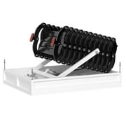 2-DAY Electirc Automatic Attic Ladder Aluminum Folding 9.5ft With Remote For Loft