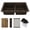 Brown, variant on Karran 32" Undermount Double Bowl Quartz Kitchen Sink Kit in Grey