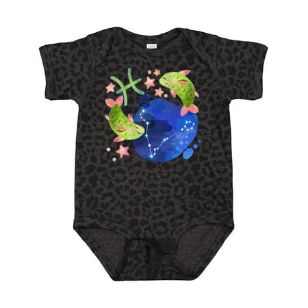

Inktastic Pisces Constellation Zodiac Sign Illustration Gift Baby Boy or Baby Girl Bodysuit