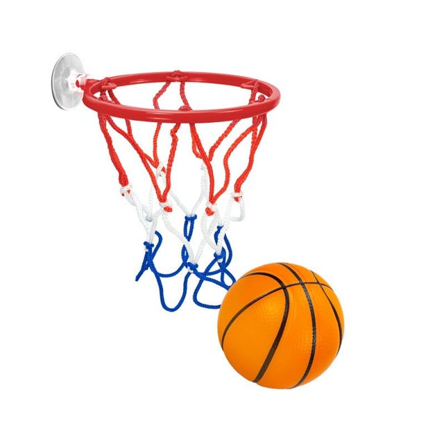 Juego de baloncesto The Door: incluye 1 mini baloncesto y 1 aro de red, juego de baloncesto de interior para el hogar, la oficina, mini baloncesto de 6 cm