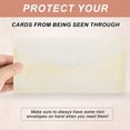 thumbnail image 3 of 24 Packs Envelopes Vintage Aged Paper Light Yellow-9 x 4 Inch for Letter Writing, Invitations, 3 of 6