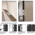 thumbnail image 3 of Closet Door Ball Catch Hardware, Stainless Steel Catch Adjustable with Strike Plate, Brushed Satin Finish 8 Pack, HBC100-P8, 3 of 4