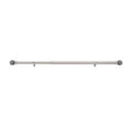thumbnail image 3 of Decor Avenue Grey Stone Single Window Curtain Rod Set, 66 to 120-inch, Satin Nickle, 3 of 3