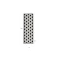thumbnail image 3 of HomeRoots 2' X 8' Black And White Gingham Non Skid Indoor Outdoor Runner Rug, 3 of 6