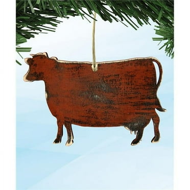 Designocracy 99140-M Cow Wooden Magnet Wall Decor
