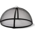 thumbnail image 2 of SUNCREAT Heavy-Duty Fire Pit Screen, Steel Mesh Round Spark Screen with Handle, 36 inch, 2 of 8