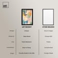 thumbnail image 6 of Chromatic Surge I Shadowbox Print Colorful Abstracts by Art Remedy, Black Frame, 36 x 54, 6 of 7