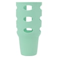 thumbnail image 1 of Funda de silicona para taza térmica de 40 oz, antideslizante, resistente al desgaste, funda protectora para viajes en casa, color verde, 1 of 14