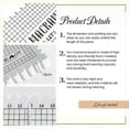 thumbnail image 4 of Creative Macrames Board Handcraft Knitting String Grided Boards Mat DIY Woolen, 4 of 5