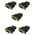 thumbnail image 1 of Adaptateur 5X DVI 24+1 (DVI-D) Femelle vers Mâle, 1 of 4