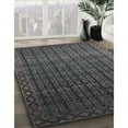 thumbnail image 2 of Ahgly Company Indoor Square Contemporary Smokey Gray Abstract Area Rugs, 6' Square, 2 of 6