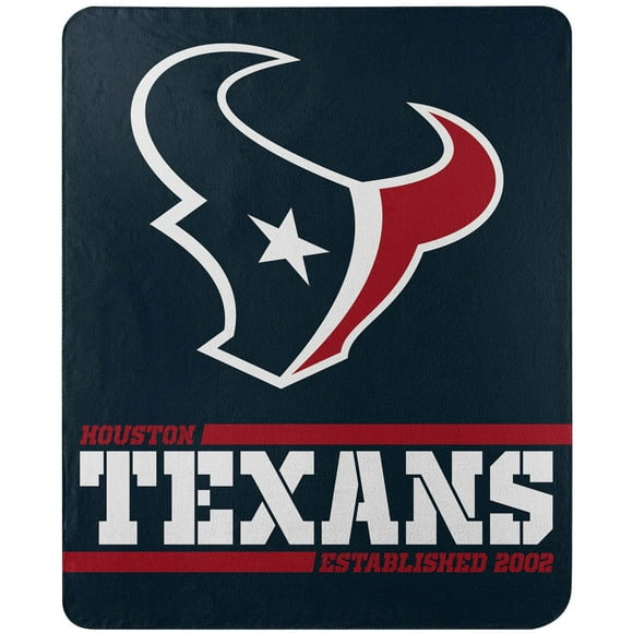Houston Texans The Northwest Company 50'' x 60'' Split Wide Fleece Throw Blanket - No Size
