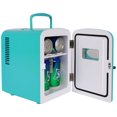 thumbnail image 4 of Koolatron Retro Portable 6-Can Thermoelectric Mini Fridge, 4.2 Quarts, 12V DC/110V AC, for Home, Dorm, Car, Boat, Beverages & More, 4 of 9