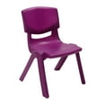 thumbnail image 5 of 6 Pcs Plastic Stack Chairs, Stackable Chairs, 5 of 11