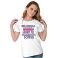 thumbnail image 4 of Grandma Hugs Cute Gigi Nana Gram Womens Slim Fit Graphic Tee Brisco Brands L, 4 of 5