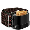 thumbnail image 7 of ZUXONGSY Christmas Candy Toaster Covers 2 Slice Bread Machine Cover Wide Slot Kitchen Small Appliance Cover with A Hook Dust Protection Toaster Dust Cover Xmas Decor, 7 of 7