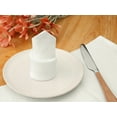 thumbnail image 4 of REGALWOVEN Linen Napkins Cloth Napkins Set of 6 White 14"x14", 4 of 6