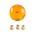 thumbnail image 4 of Perilla De Cambio De Marcha Rara Universal Perillas De Cambio De Coche De Cristal Acrílico Con Adaptadores De Tuerca De Tornillo Encabezado De Engranaje De Personalidad Universal Para Modificación De seitruly VI009238-01, 4 of 7