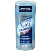 Secret Clear Gel Ocean Breeze 2.7 Oz
