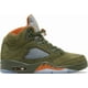 thumbnail image 1 of Ni - ke Size 10 - Air Jordan 5 Retro 2024 Olive, 1 of 3