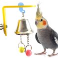 thumbnail image 2 of Parrot Hanging Toy Creative Bite Resistant Hanging Bell Toy Bird Cage Toy, 2 of 6