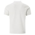thumbnail image 6 of USNSM Mens Henley Shirts Short Sleeve Casual T-Shirt Summer Solid Color Lightweight Collarless Work Outdoor Golf Shirts White XXL, 6 of 9